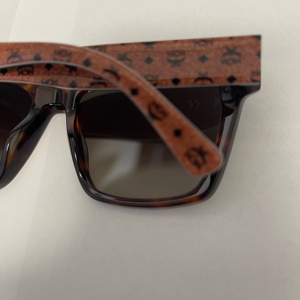 MCM 55mm Rectangle Sunglasses - Picture 10 of 16